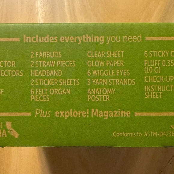 KiwiCo. Crate Kit - My Body and Me - Picture 3 of 3